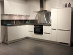 E-16 Functionele Hoogglans Hoekkeuken SPOEDVERKOOP, Ophalen, Wit, Hoekkeuken, Nieuw