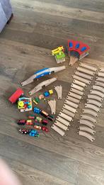 Houten treinen set, Ophalen, Gebruikt
