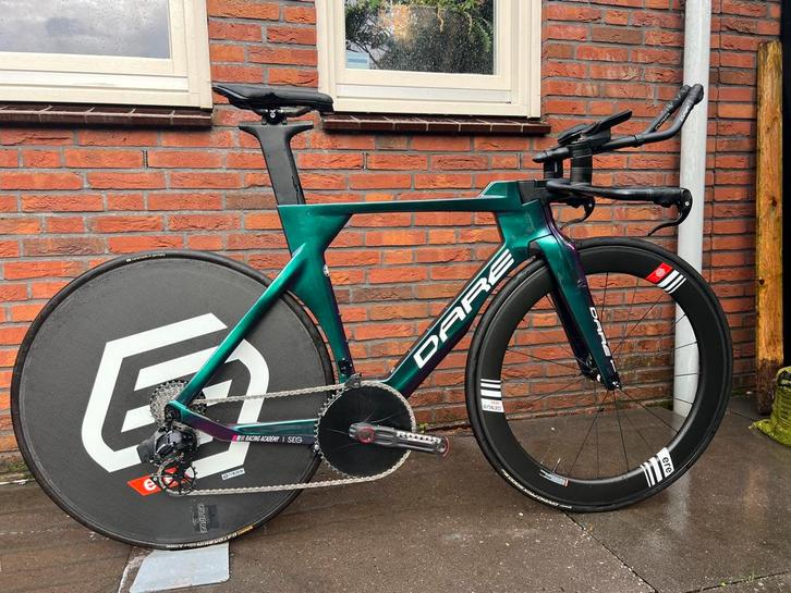 Dare TT triathlon/tijdritfiets, Fietsen en Brommers, Fietsen | Racefietsen, Zo goed als nieuw, Overige merken, Meer dan 20 versnellingen