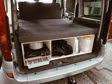 inbouwset, inbouwboxen, mini camper, minicamper, kangoo beschikbaar voor biedingen