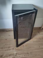 Mini koelkast met glazen deur – barkoelkast / minibar, Ophalen, Minder dan 85 cm, Minder dan 75 liter, 45 tot 60 cm