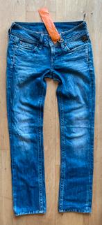 G Star Raw Straight Wmn jeans spijkerbroek W27 L32 blauw, Ophalen of Verzenden, Blauw, W27 (confectie 34) of kleiner