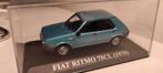 Fiat Ritmo 75CL 1979 blauw 1:43 in vitrinedoosje, Hobby en Vrije tijd, Modelauto's | 1:43, Nieuw, Overige merken, Ophalen of Verzenden