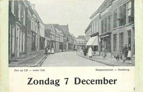 (701-154-009) Doesburg Meipoortstraat, Verzamelen, Ansichtkaarten | Nederland, Gelderland, Verzenden