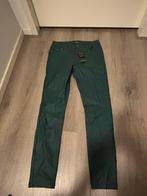 Nieuwe nepleren groene broek norah maat 42, Kleding | Dames, Broeken en Pantalons, Maat 42/44 (L), Nieuw, Ophalen of Verzenden