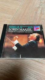 Cd Sibelius Symphonies 4 & 5 Lorin Maazel, Ophalen, Modernisme tot heden, Zo goed als nieuw, Orkest of Ballet