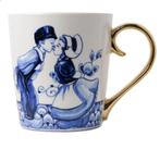 Nieuw, Heinen Delfts Blauw, Mok Kissing couple goud, Info@heinendelfstblauw.nl, Overige typen, Ophalen of Verzenden, Industrieweg 7, 3881LB Putten