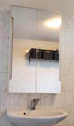 IKEA badkamer meubel kast spiegel, 25 tot 50 cm, Gebruikt, Ophalen