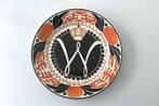 Gedenkbord inhuldiging Wilhelmina 1898 Regout, Ophalen