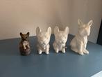 Franse Bulldog Beeldjes Collectie, Verzamelen, Beelden en Beeldjes, Ophalen of Verzenden, Zo goed als nieuw, Dier
