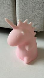 Unicorn nachtlampje roze, Ophalen of Verzenden, Zo goed als nieuw, Lamp