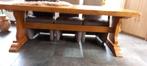 eiken eettafel massief, Huis en Inrichting, Ophalen, Eikenhout, 50 tot 100 cm, Zo goed als nieuw