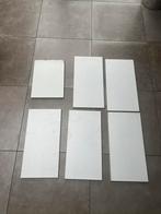 5 X BRUYNZEEL WITTE BOVENKAST REK PLANK LEGPLANK 60 X 30 CM, Wit, Zo goed als nieuw, Minder dan 100 cm, 25 tot 50 cm