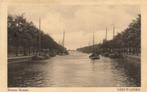 Leeuwarden - Nieuwe kanaal - met veel tjalken  -1915, Verzenden, Voor 1920, Gelopen, Friesland