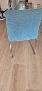 Kamer eetstoelen, 6 stuks, Huis en Inrichting, Stoelen, Ophalen, Gebruikt, Blauw, Vijf, Zes of meer stoelen