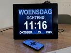 Digitale klok, Ophalen of Verzenden, Zo goed als nieuw, Wandklok