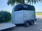 2 Prds Aluminium Bockmann  Koetsentraler met Zadelkamer, Ophalen, Zo goed als nieuw, Aluminium, 2-paards trailer