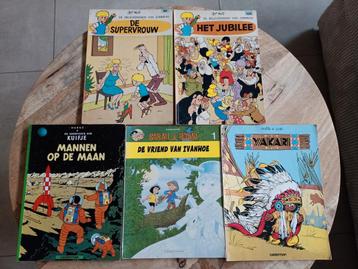 5 stripboeken (bijzondere exemplaren) beschikbaar voor biedingen