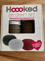 Hoooked zpagetti diy craft set, nieuw! Kleur olive, Ophalen of Verzenden, Nieuw, Haken, Overige typen