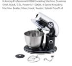 Keukenmachine, Keukenrobot, HKoenig, Mixer, deeg, Koekjes, Witgoed en Apparatuur, Keukenmixers, 4 liter of meer, Ophalen, Nieuw