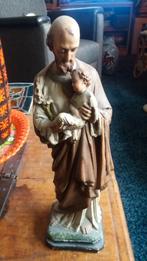 antiek religie gipsen beeld, Ophalen of Verzenden