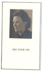 Johanna L. Geel 1915 Zwolle + 1945 Hilversum, Verzamelen, Bidprentje, Verzenden