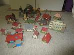 Huisjes, kerk, molen, kraan voor bij trein, Hobby en Vrije tijd, Gebruikt, 1:50 of kleiner, Overige typen, Ophalen
