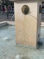 19e eeuwse Waterspuwer Fontijnspuwer Leeuwenkop Gietijzer, Ophalen of Verzenden, Gebruikt, Gietijzer, Fontein