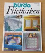 Haken - Burda - Filethaken - 1993, Patroon of Boek, Gebruikt, Haken, Verzenden