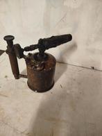 antieke messing en roodkoperen brander, Ophalen of Verzenden
