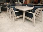 Allumium lounge - dinningset 240x105cm, ., Ophalen of Verzenden, Zo goed als nieuw, .