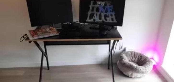Mooi werkbureau, Huis en Inrichting, Bureaus, Zo goed als nieuw, Bureau, Ophalen