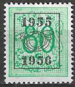 Belgie 1955/1956 - OBP 657pre - Opdruk E - 80 c. (ZG), Postzegels en Munten, Postzegels | Europa | België, Ophalen, Postfris