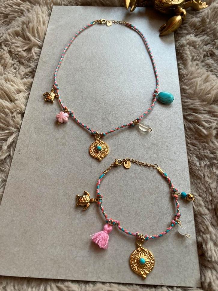 Handgemaakte Sieraden Happy Ibiza ByJ&S Stainless Steel, Sieraden, Tassen en Uiterlijk, Overige Accessoires, Nieuw, Ophalen of Verzenden