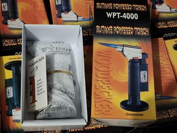 Woodpecker WPT-4000 Butaan Gasbrander – NIEUW in Doos! beschikbaar voor biedingen