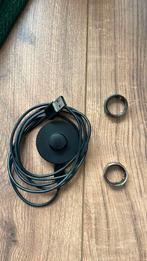 Oura Ring Gen 2+3 Maat 10, Sieraden, Tassen en Uiterlijk, Activity trackers, Ophalen of Verzenden, Zo goed als nieuw, Zwart, Android