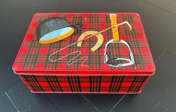 Blik trommel van Nelle Rotterdam ruitersport ruiter paarden beschikbaar voor biedingen