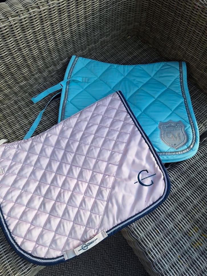 2 zgan dekjes full dressuur € 25,00 samen, Dieren en Toebehoren, Paarden en Pony's | Dekens en Dekjes, Zo goed als nieuw, Ophalen of Verzenden