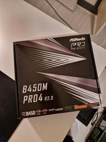 ASRock B450M Pro4 R2.0 SOCKET AM4 beschikbaar voor biedingen