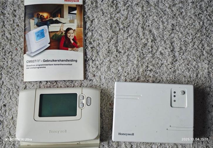 HONEYWELL Kamerthermostaat CM927 RF, Doe-het-zelf en Verbouw, Thermostaten, Ophalen of Verzenden