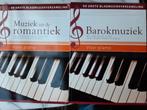 Gloednieuwe set pianomuziek boeken romantiek en barok., Ophalen, Nieuw, Artiest of Componist, Klassiek