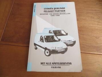 Vraagbaak Peugeot Partner, Citroen Berlingo af 1996 + diesel