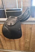 Pony springzadel Premiere Leer 15 / 16 inch, Ophalen of Verzenden, Zo goed als nieuw, Springen