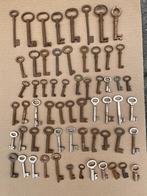 Oude sleutels van deur, kast, kist, slot, fiets, auto., Antiek en Kunst, Ophalen of Verzenden