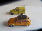 2x Citroen opknappers Majorette Acadiane en Corgi Dyane, Ophalen of Verzenden, Gebruikt, Auto