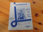 Sympathie - friml / stothart paroles: henneve / palaix 1937, Gebruikt, Zang, Ophalen of Verzenden, Artiest of Componist