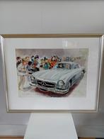Mercedes-Benz 300 SL Aquarel, Ophalen