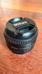 Nikon AF 50mm f/1.8D - Zo goed als nieuw!, Ophalen of Verzenden, Zo goed als nieuw, Standaardlens