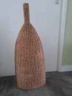 Rotan Vaas van 91 cm Hoog, evt. Met Pluimen en Groen, Ophalen, Gebruikt, Binnen