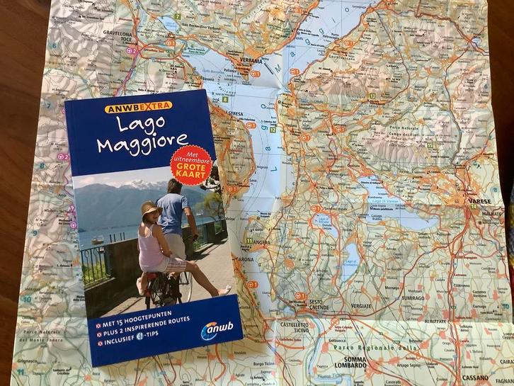 Lago Maggiore Italie Zwitserland Anwb reisgids + kaart, Boeken, Reisgidsen, Zo goed als nieuw, Reisgids of -boek, Europa, ANWB